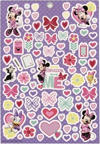 Miniatura 2 de Disney Libro de calcomanías de Minnie Mouse  4 hojas  Más de 300 calcomanías