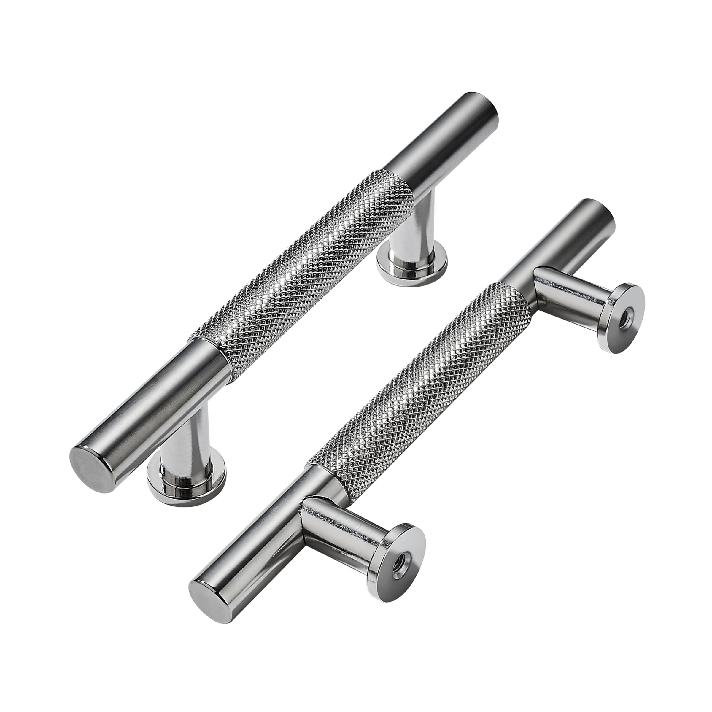 KHTUMEWARE-3041B Brushed Nickel Cabinet Pulls CTC 4 in (102 mm) 10-Pack