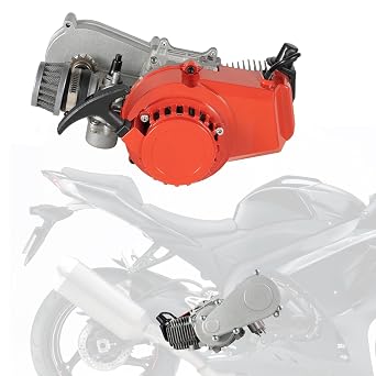 49cc, 50CC 2 Stroke Mini Engine Motor Kit, for Pocket Bicycle Mini Off-Road Vehicle ATV Us Stock Model 5