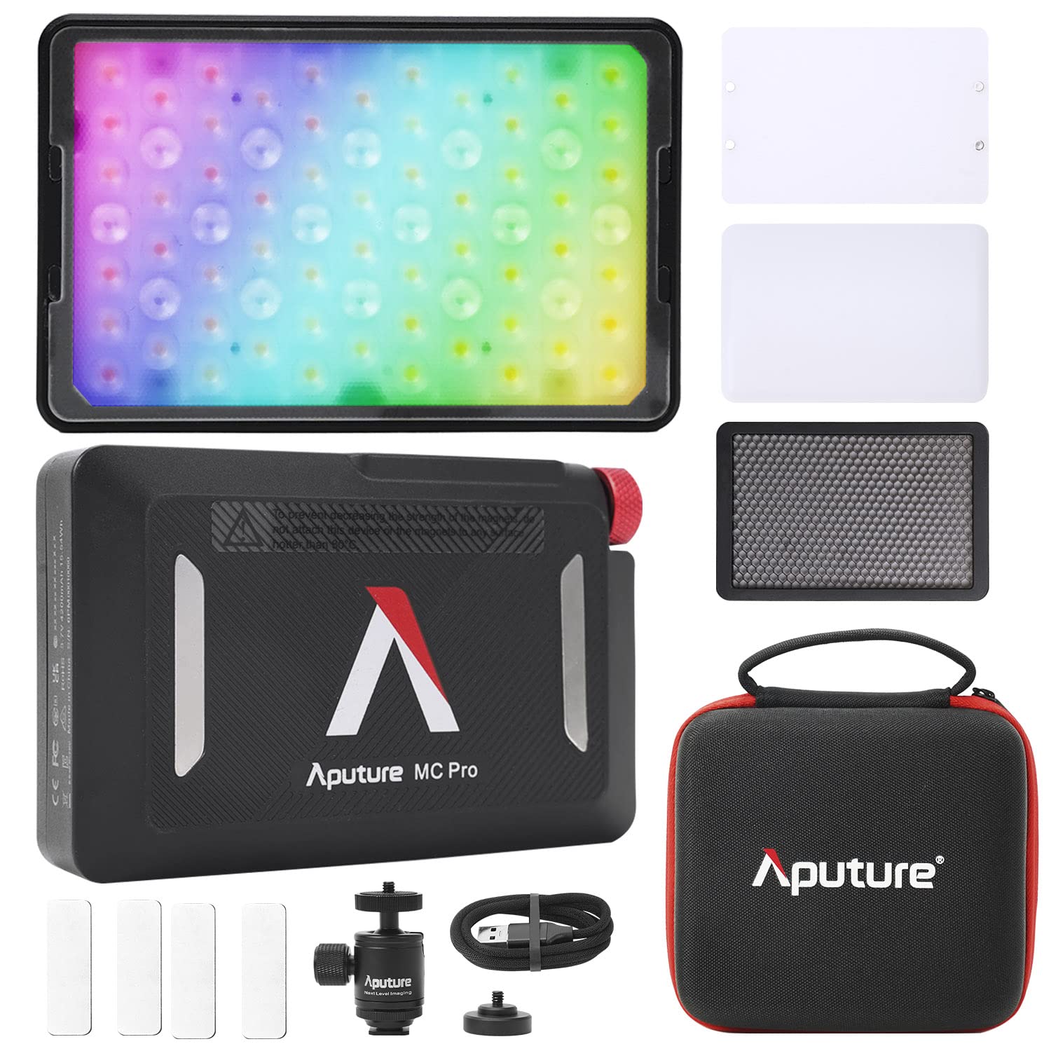 Aputure MC Pro フルカラーLED 最終価格11/14 Aputure MC Pro RGBWW Mini LED Video Light : Amazon.in: Electronics
