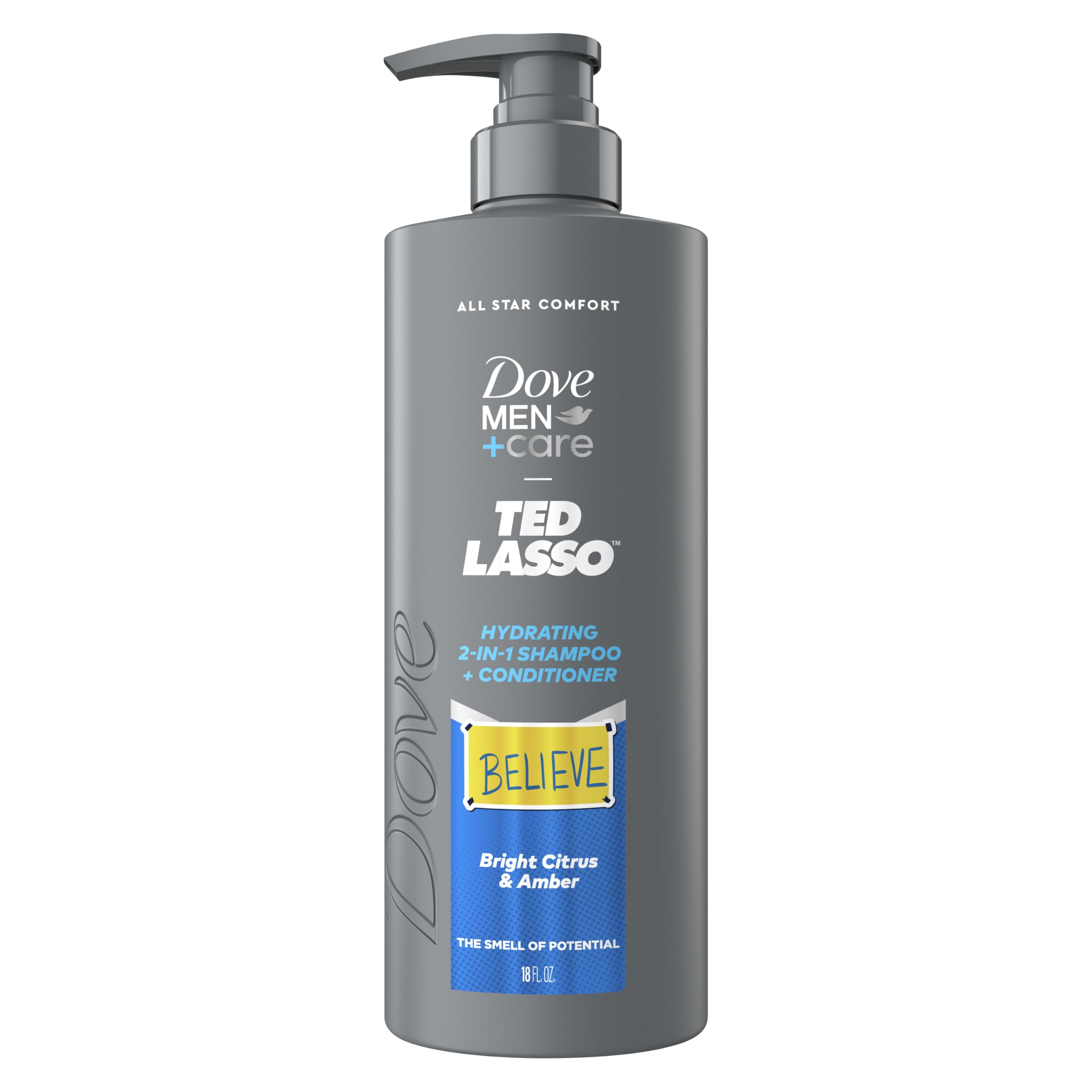 Dove Men Believe Hydrating 2-in-1 Shampoo & Conditioner 18oz 1ct