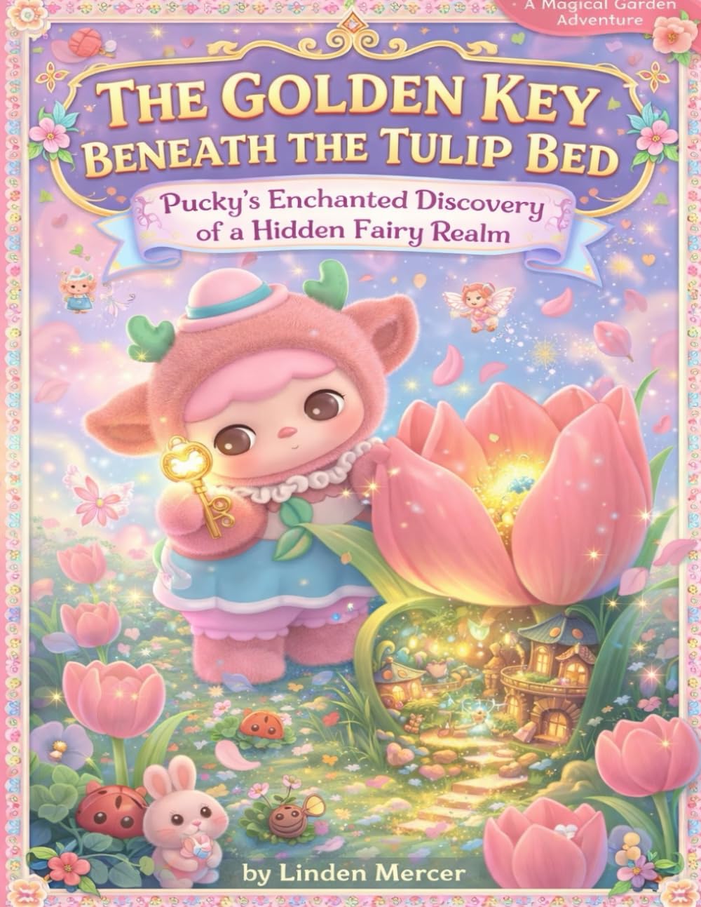 The Golden Key Beneath the Tulip Bed: Pucky’s Enchanted Discovery of a Hidden Fairy Realm