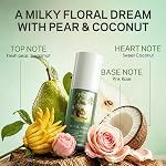 Hair & Body Spray Set for Women – Lightweight Long Lasting Fresh Spray Mist for Hair & Skin & Fabric, Travel Size Spray Trio Gift Set (Fruity & Floral & Coconut Milk Scents)