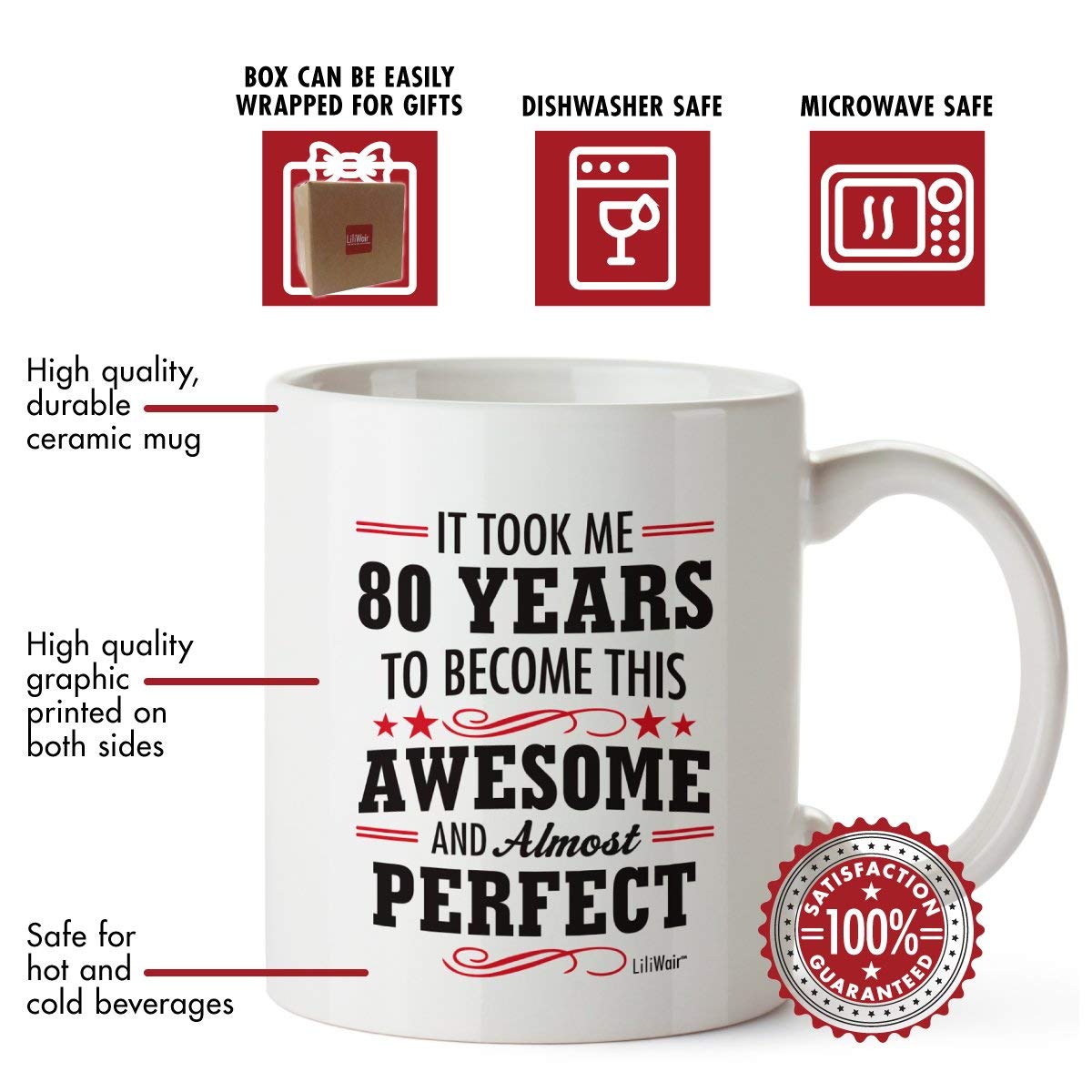 1944 80th Birthday Gifts Men Women Birthday Gift For Man