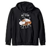 Anatomy of a Piebald Ball Python Snake Lover Gift Zip Hoodie