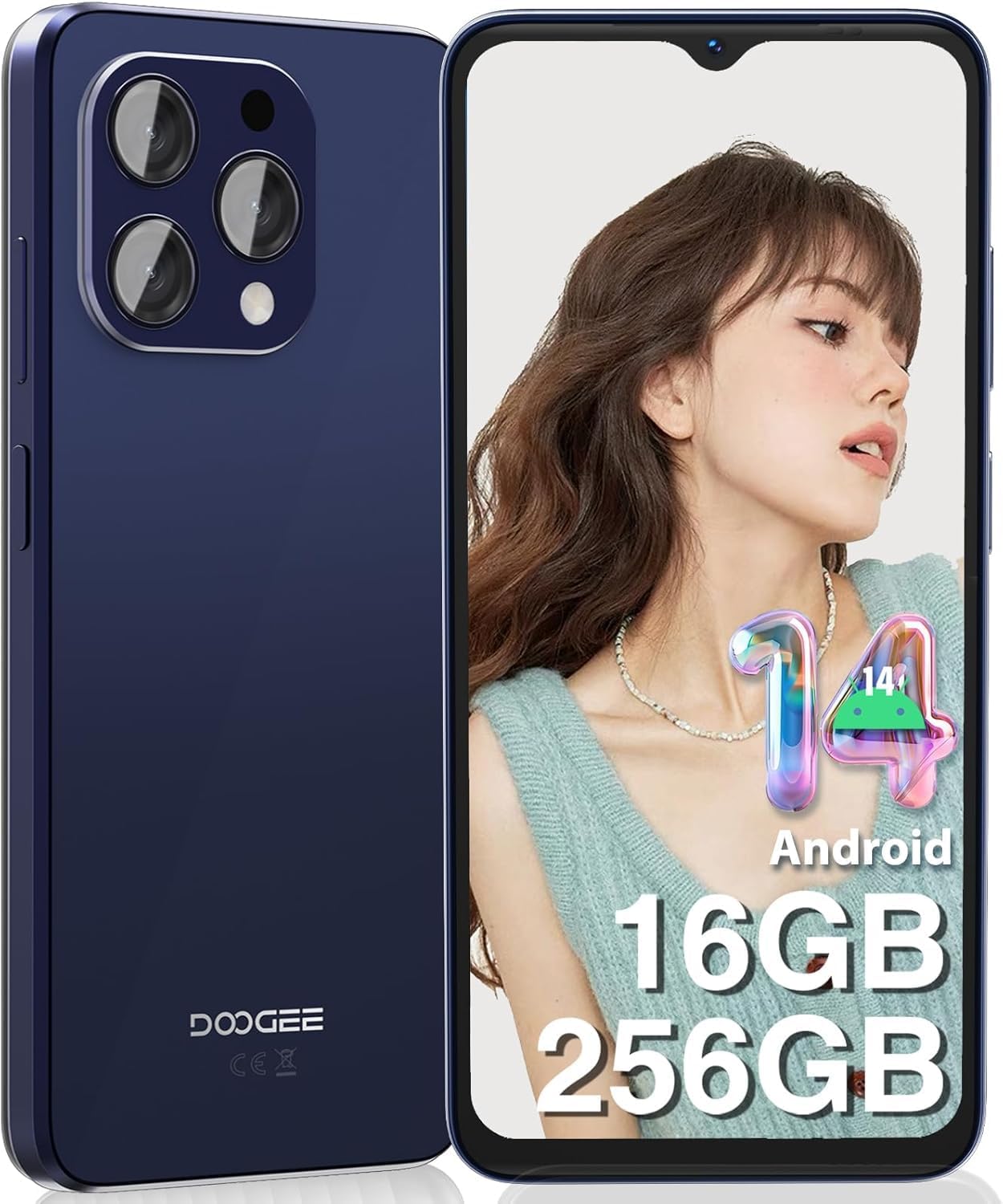 Custodia Doogee N55 Plus/N55/N55 Pro - Cover Silicone Trasparente + 2