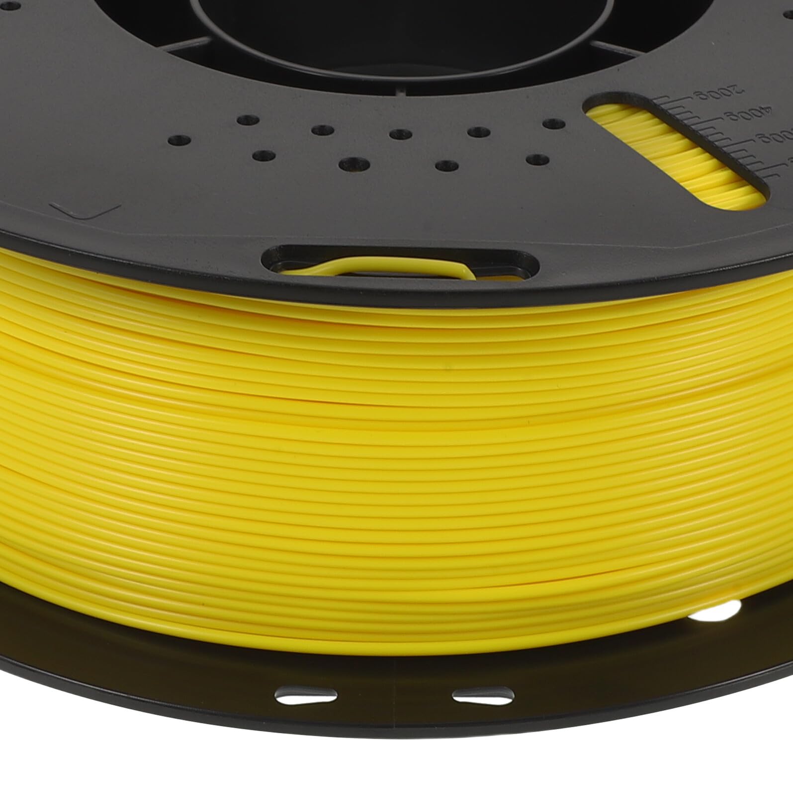 1 Rolle Pla 3D Druckfilament 175mm Gelb Bruchfestes Pla Filament für 3D Drucker Kompatibel für Selbstgemacht Projekte und Modellbau Glatte Oberfläche Vielseitig Einsetzbar