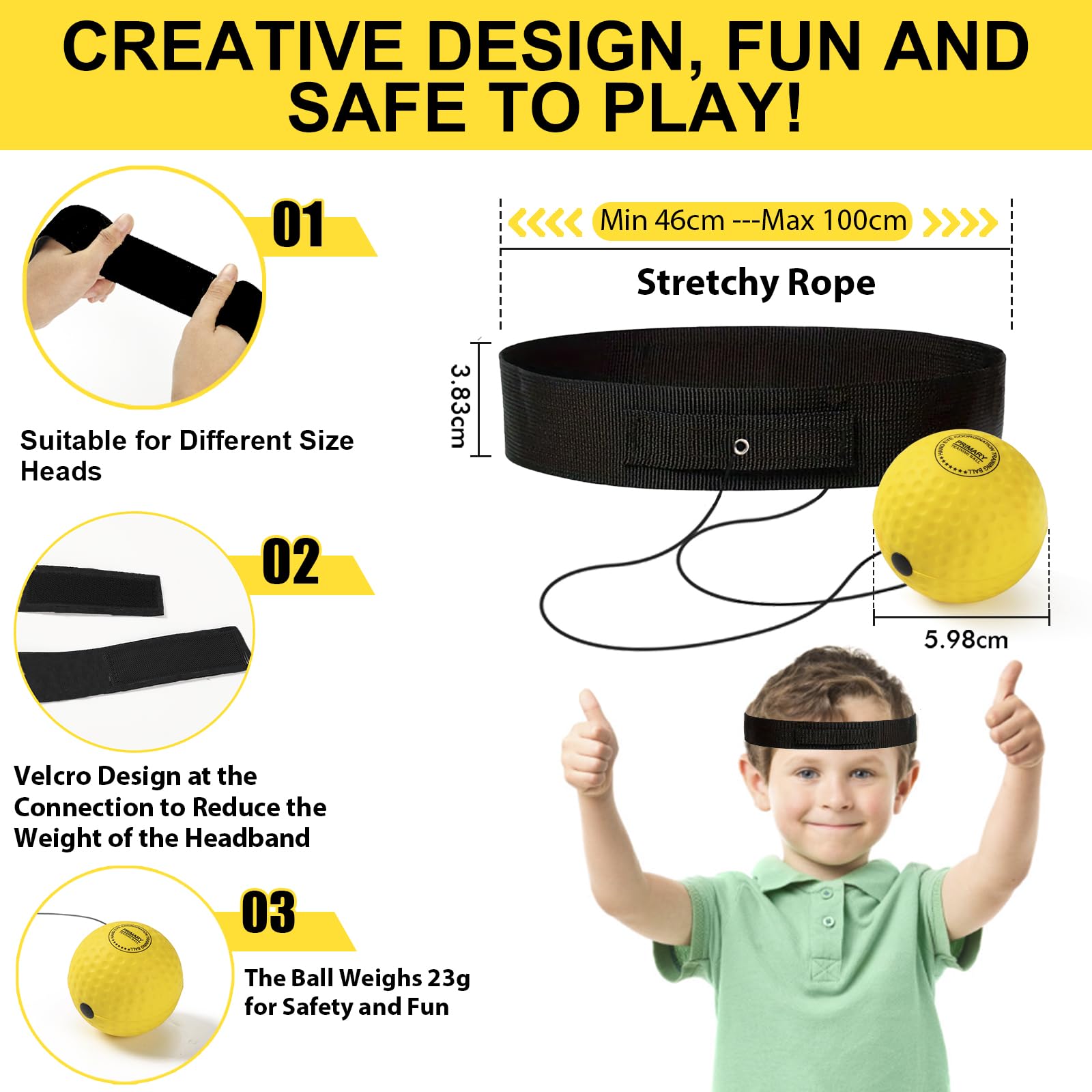 Funny Gift Ideas for Kids & Teen Boys - Unique Graduation & Birthday Gifts for Him, Boxing Game Hand-Eye & Foot Coordination Sport Training, Cool Party Favor & Summer Activity Gift for Children