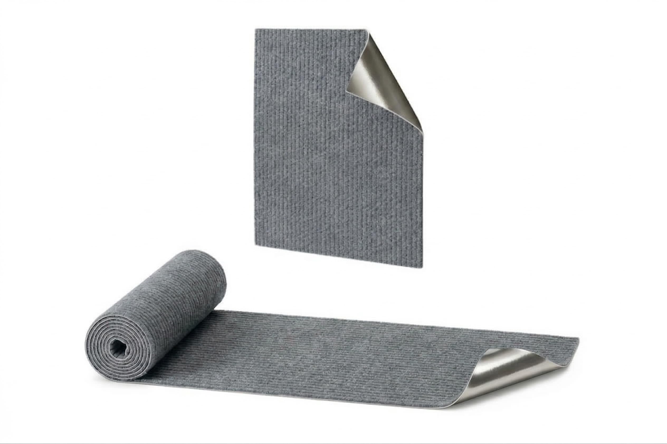 Tappetino Tiragraffi Gatti Autoadesivo Grigio 60 * 100 - Ritagliabile, Multisuperficie, Protezione Divano e Mobili