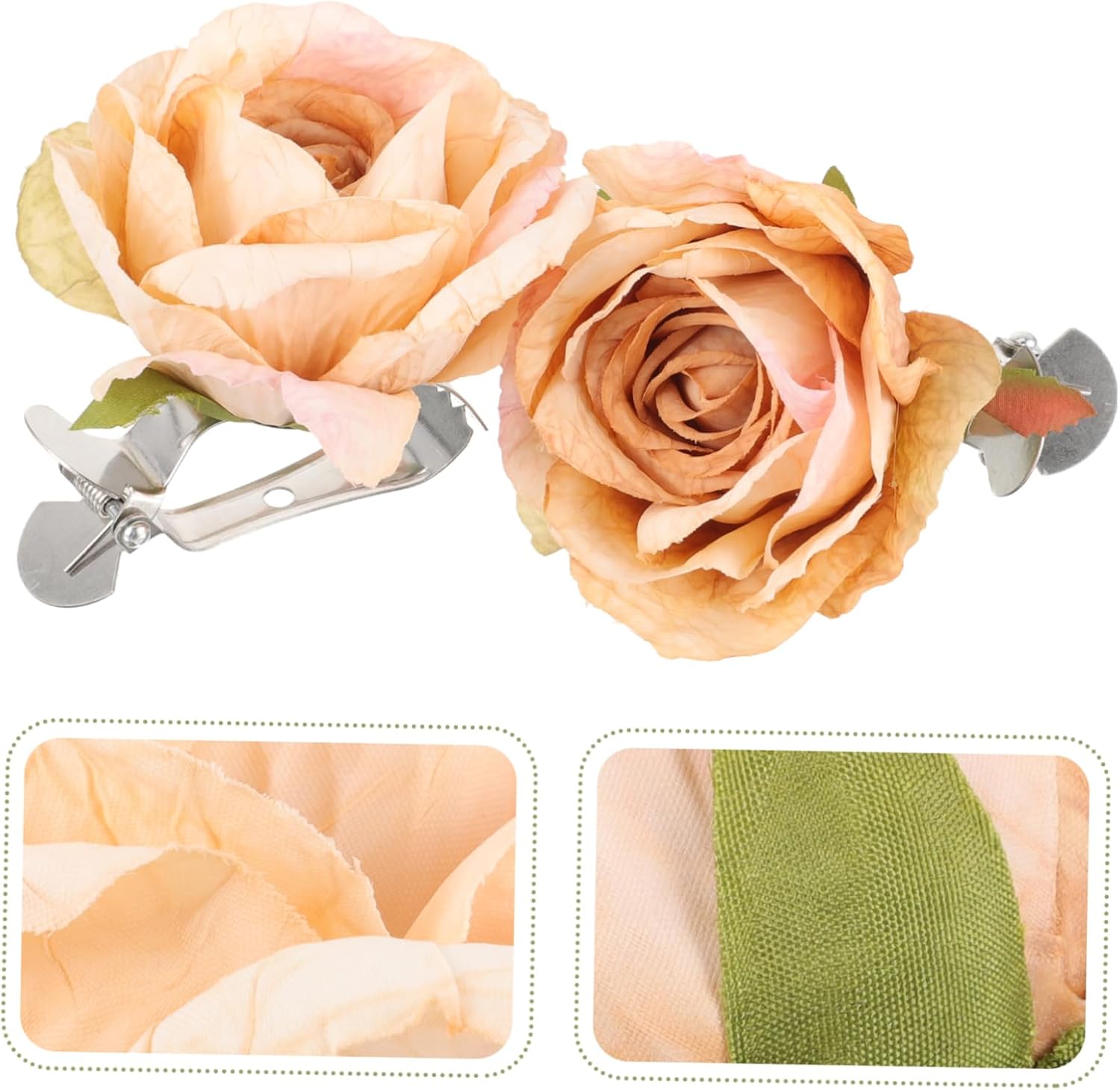 DOITOOL 10 pcs Holdbacks Bedroom Rope Curtain Flowers Decor Clip Decorative Decorations Cloth Drape Holders Design Buckles Drapery Holder Women Holdback Large Buckle Clips