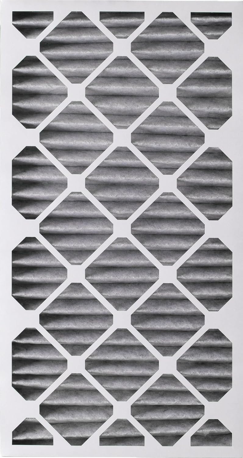 Nordic Pure 16x30x2 (Actual Size: 15 3/4 x 29 3/4 x 1 3/4) Furnace Air Filters MERV 12 Pleated Plus Carbon 3 Pack