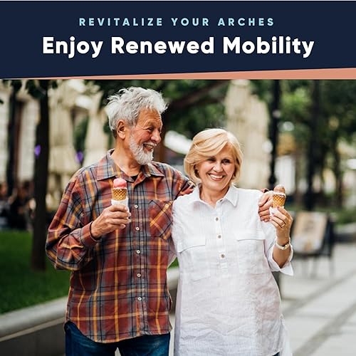 Vista 2 de Copper Compression Soporte de arco de cobre - 2 tirantes para fascitis plantar. Cuidado de pies, espolones de talón, alivio del dolor de pies, arcos