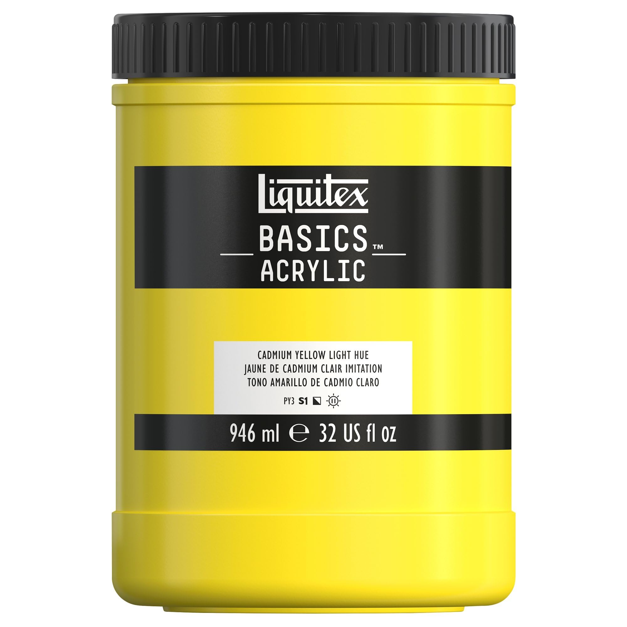 LIQUITEX Basics Acrylic Paint, Mars Black, 118 ml Tube — view 160