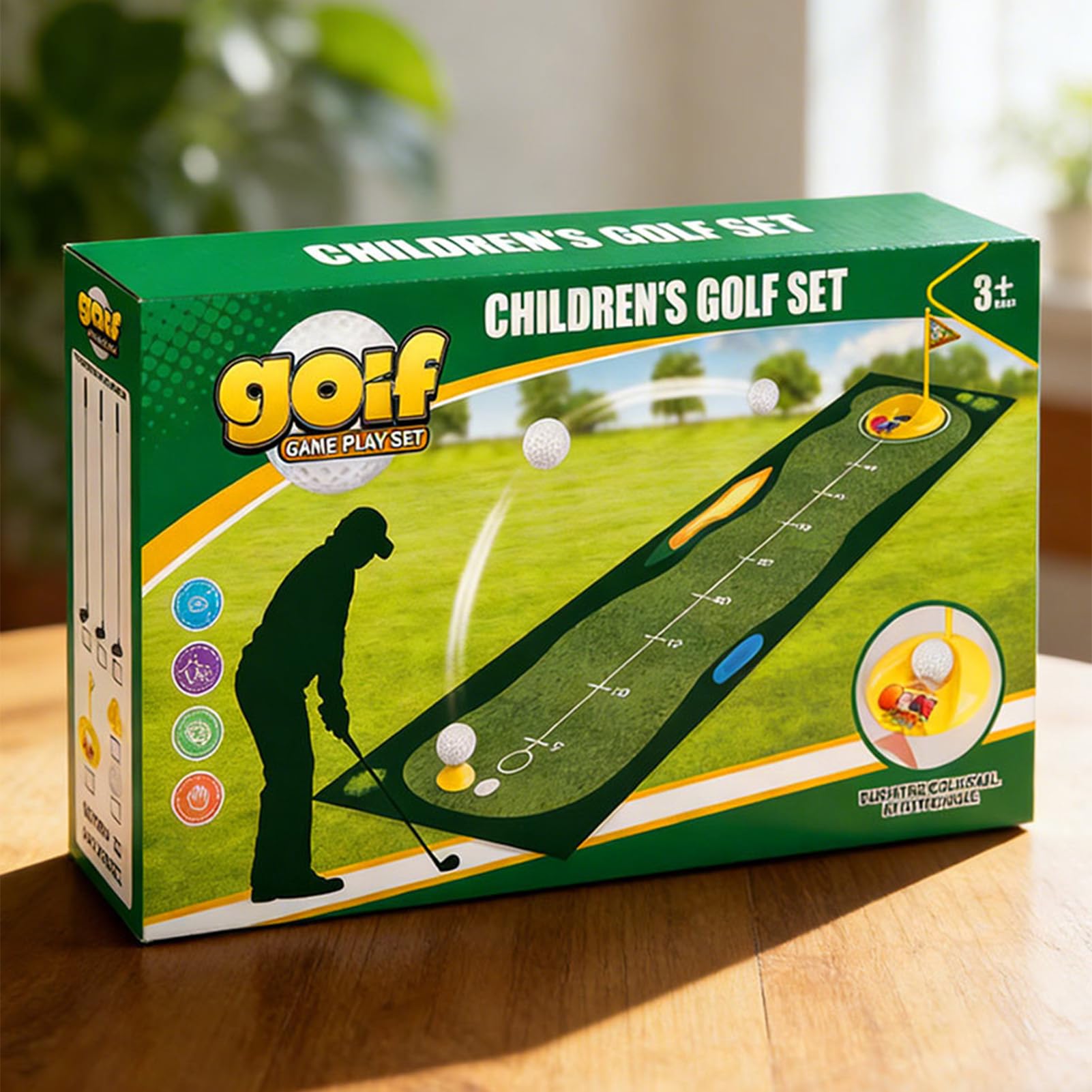 Set da Golf per Bambini | Gioco da Giardino | Mazze da Golf per Ragazzi,Per bambini prescolari, compleanni, vacanze, cortile, , giardino, feste familiari, asili , spiaggia, campeggio, infantile