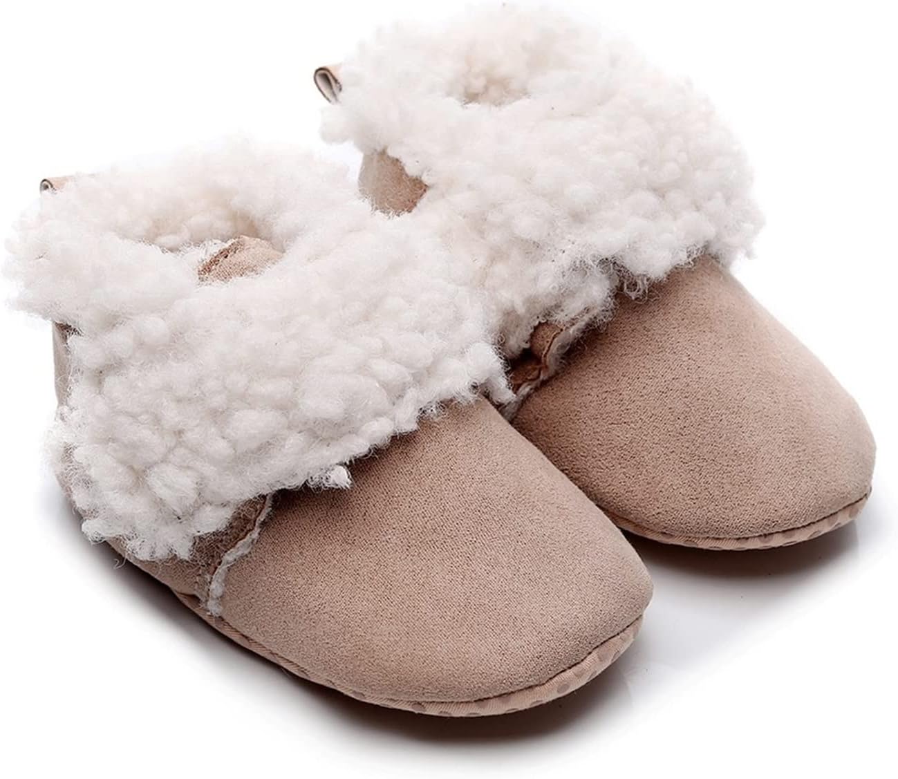 leopard baby booties