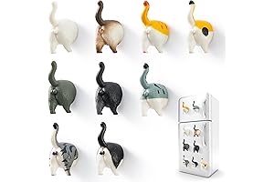 9Pcs Cat Butt Fridge Magnets: Add Humor to Your Kitchen!