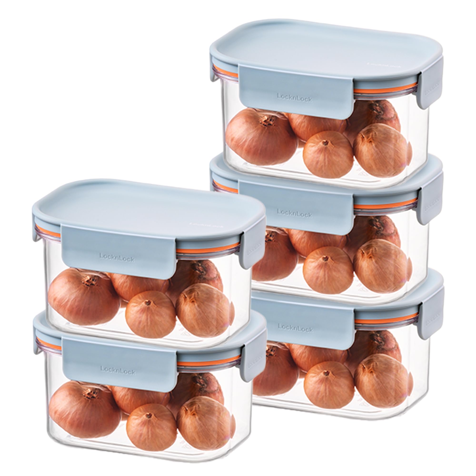 Tritan Plastic Bisfree Modular Plus Food Storage Container Set, Lunch, Meal Prep, Stackab…
