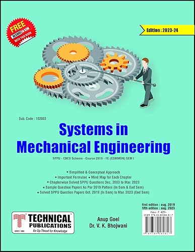 Systems in Mechanical Engineering for SPPU 19 Course (FE - I - Common - 102003)