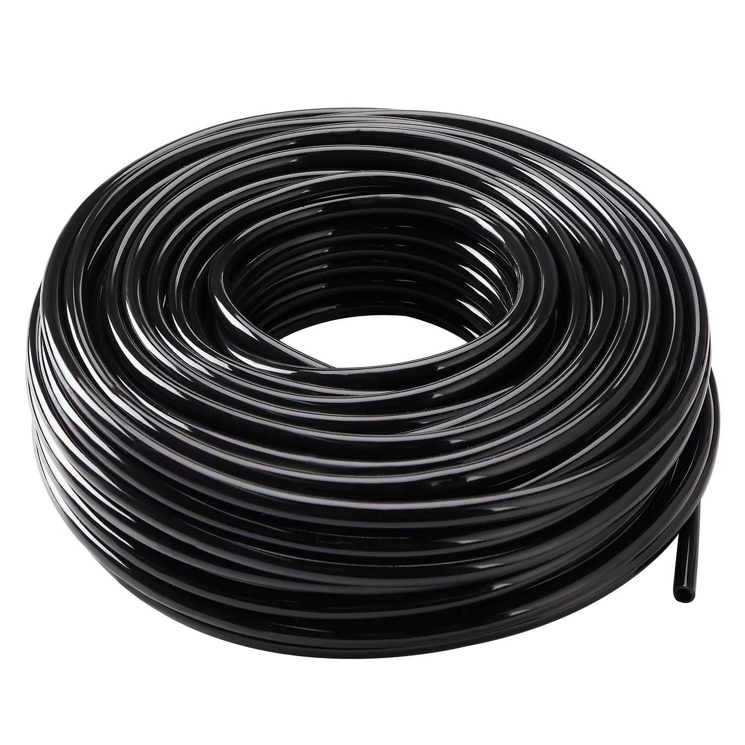 VooGenzek 25m Watering Tubing Hose Pipe, 4/6 mm Blank Distribution Line Water Hose, Irrigation Distribution Tubing Pipe, for Small Garden Irrigation System