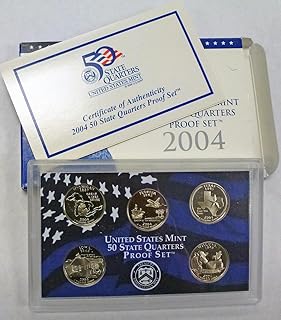 2004 S Statehood Quarters Proof Set Original Mint