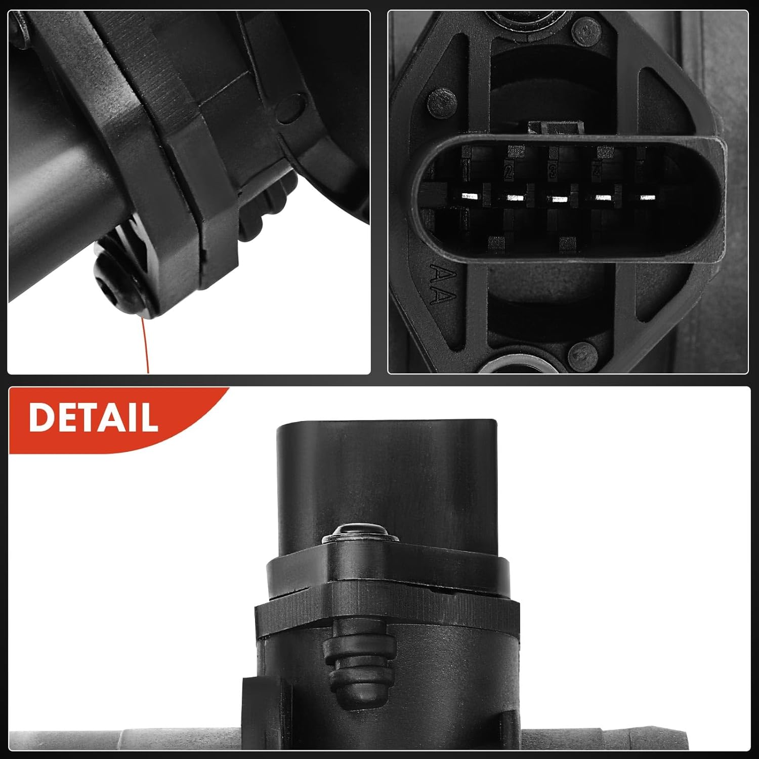 A-Premium Mass Air Flow Sensor Meter [5-Pins] Compatible with Volkswagen Passat 2004-2005, Touareg 2004-2008, 2.0L 4.9L 5.0L Diesel, Replace# 074906461B, 074906461BX