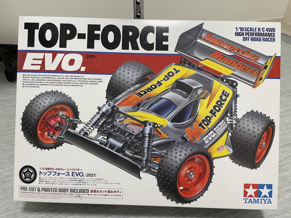 Amazon.co.jp: タミヤ トップフォースEVO. （2021） : おもちゃ