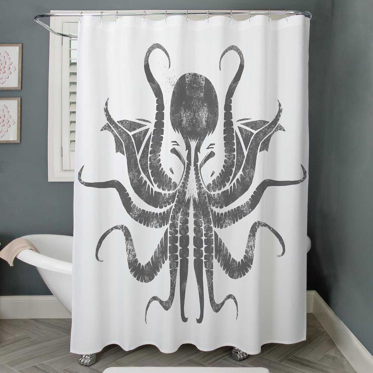 CafePress Cthulhu Decorative Fabric Shower Curtain