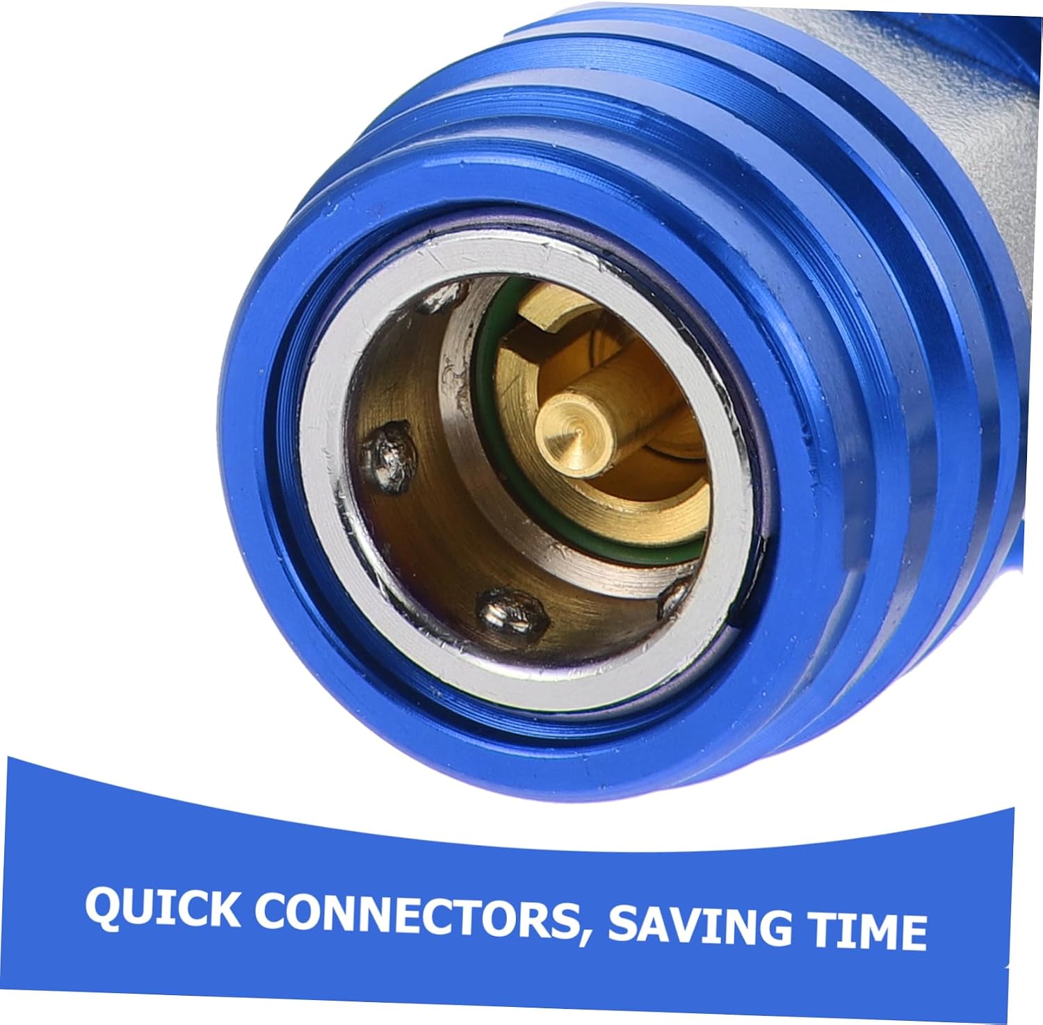 1pair Quick Couplers Automotive Air Conditioning Adapters for Efficient Cooling Performance Easy Installation Compatible