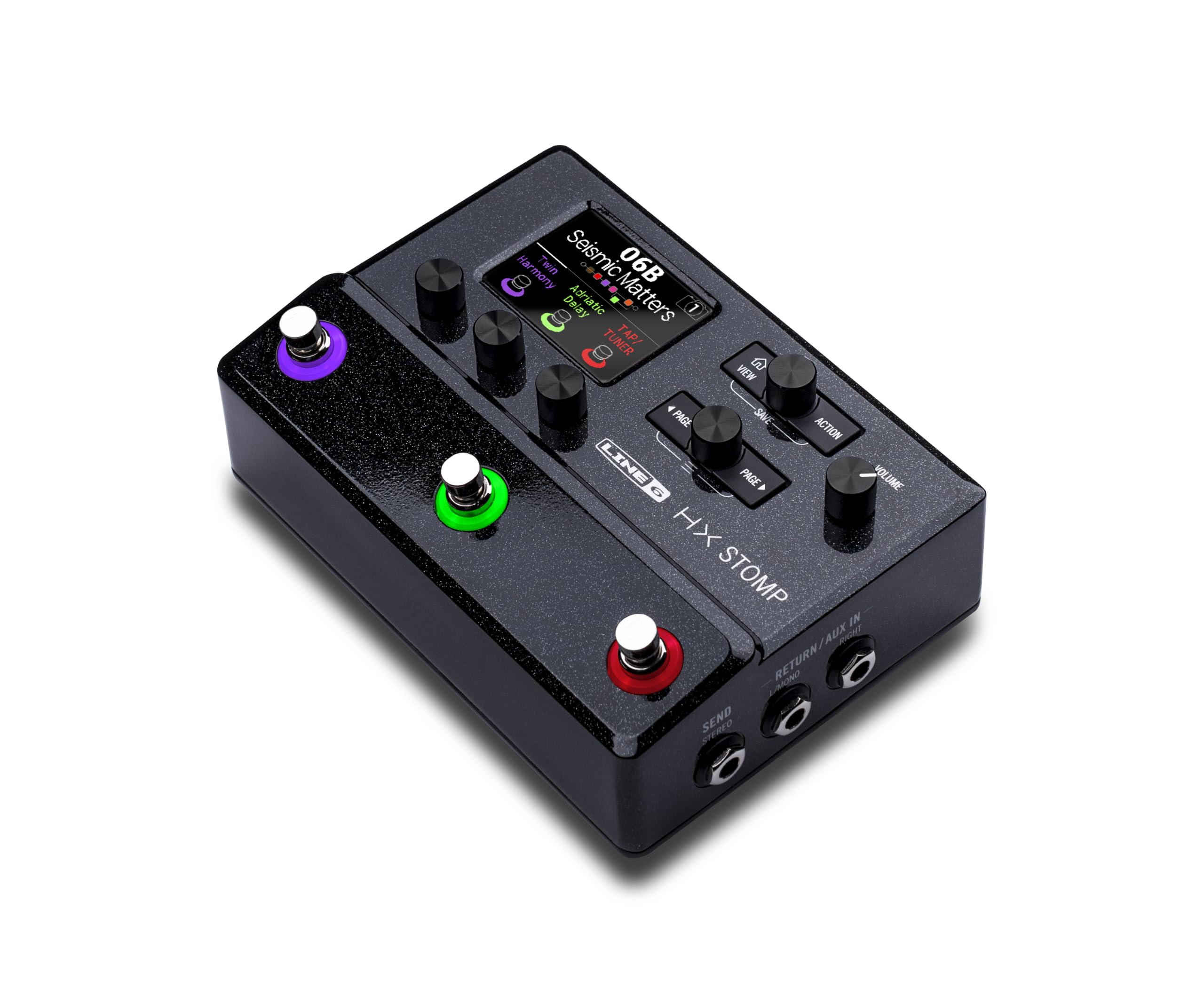 LINE 6 HX STOMP 990602405 Compact Professional Guitar Processor Pedal(Black)