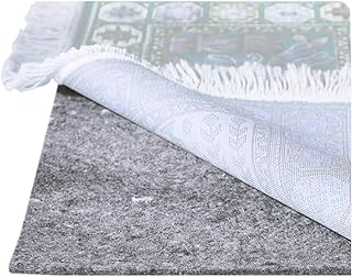 Sponsored Ad - Nevlers 5x7' Felt Rubber Non Slip Rug Pad - 1/4" Thick Felted Rug Pads - Rug Grippers for Area Rugs are Eas...