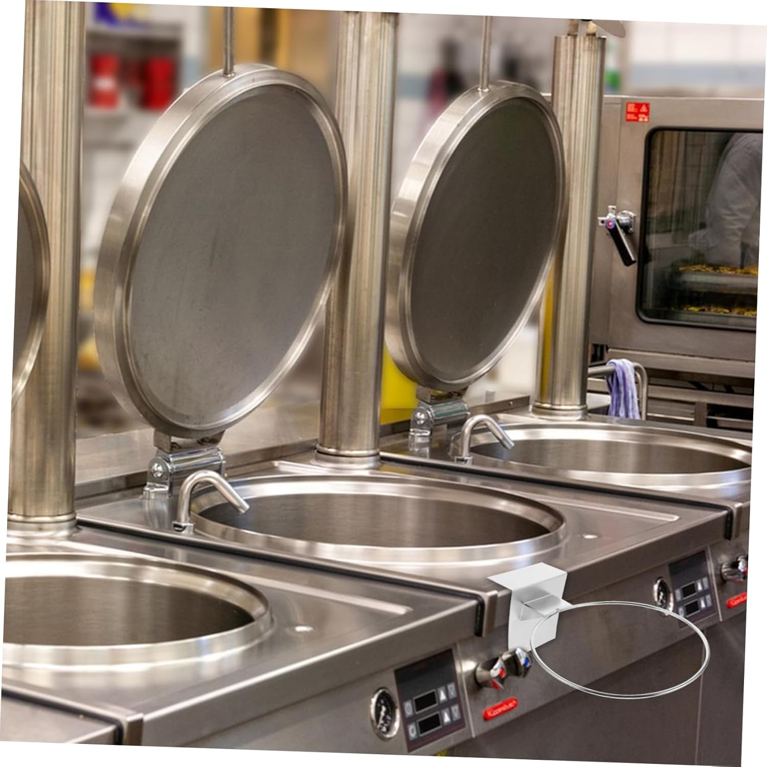 Heavy-duty Basketball Stand and Colander Holder Space-saving Design for Kitchen and Sports Sturdy Stainless Steel Construction for Displaying Balls and Draining Oil
