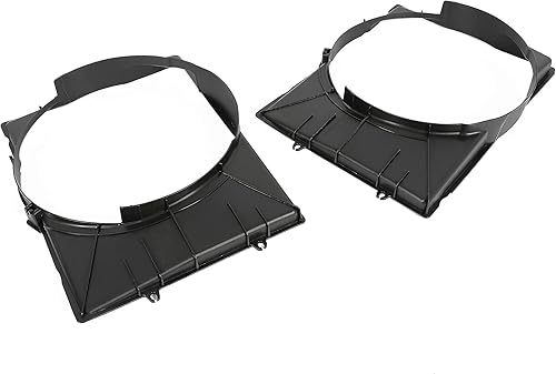 Miniatura 5 de HECASA Cubierta del ventilador de refrigeración del radiador compatible con Toyota Pickup 1984-1995 RN02 RN60 RN63 SR5 Turbo Base DLX Reemplazo para