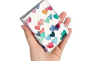 Fintie Mini Photo Album with Raining Hearts Design for Instax Mini Film