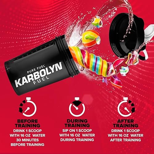 Miniatura 6 de EFX Sports Karbolyn Fuel  Polvo de carbohidratos de rápida absorción  Carga de carbohidratos, energía sostenida, recuperación rápida, sin