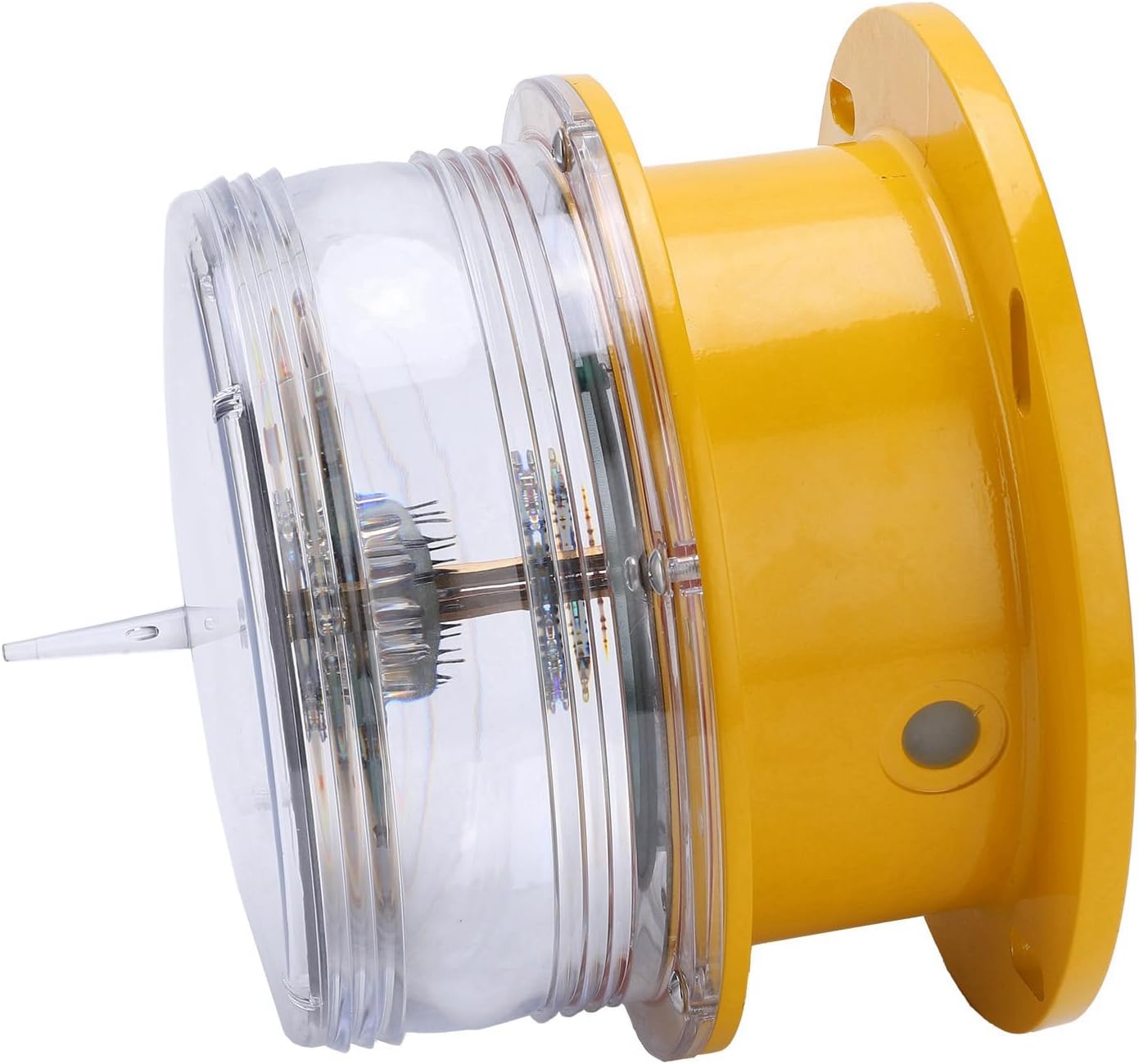 Warning Lamp, LED Aviation Obstruction Light IP66 Moderate Light Intensity for Marine Waterways, Rivers, Lakes Outdoor Safety Light