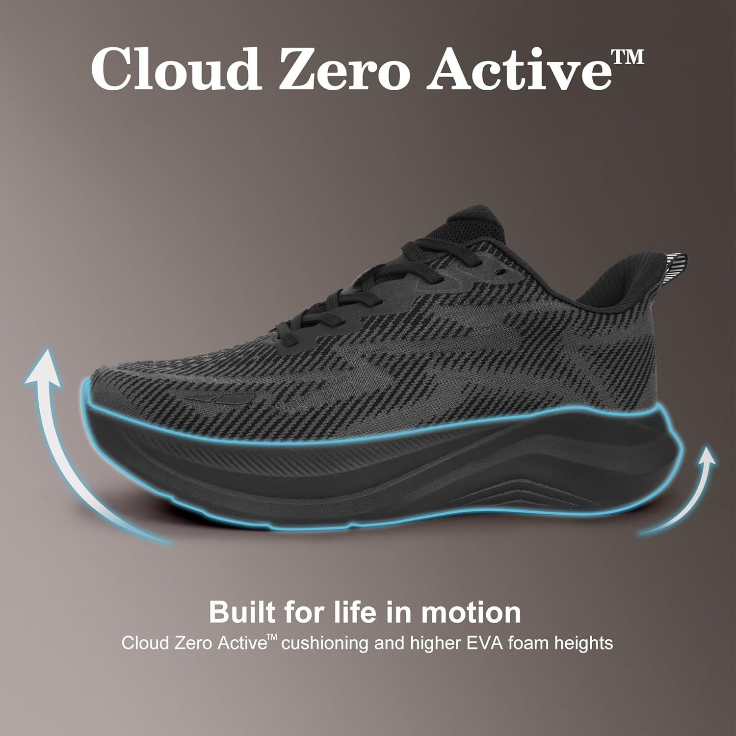 Hawkwell Men's Cloud Zero Active Cushion Breathable Tennis Walking Running Gym Workout Jogging Fashion Sneakers Medical Work Shoes 2026 - view 5