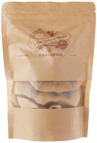 I AM Candy and Things Pralines gourmet Ron 12 piezas