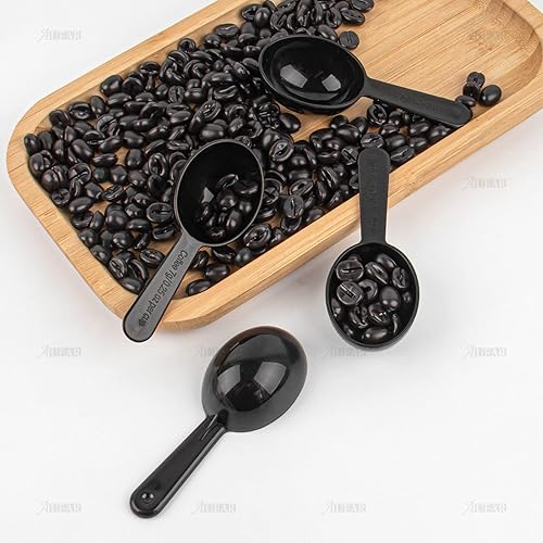 Miniatura 9 de AUEAR, Paquete de 10 cucharadas cucharadas de café de plástico cuchara medidora para café, frutas, polvo, semillas de especias