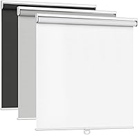 Vista 1 de LazBlinds Persiana enrollable sin cordón, persianas opacas de parada libre para ventanas, aislamiento térmico, protección UV, impermeable, persianas
