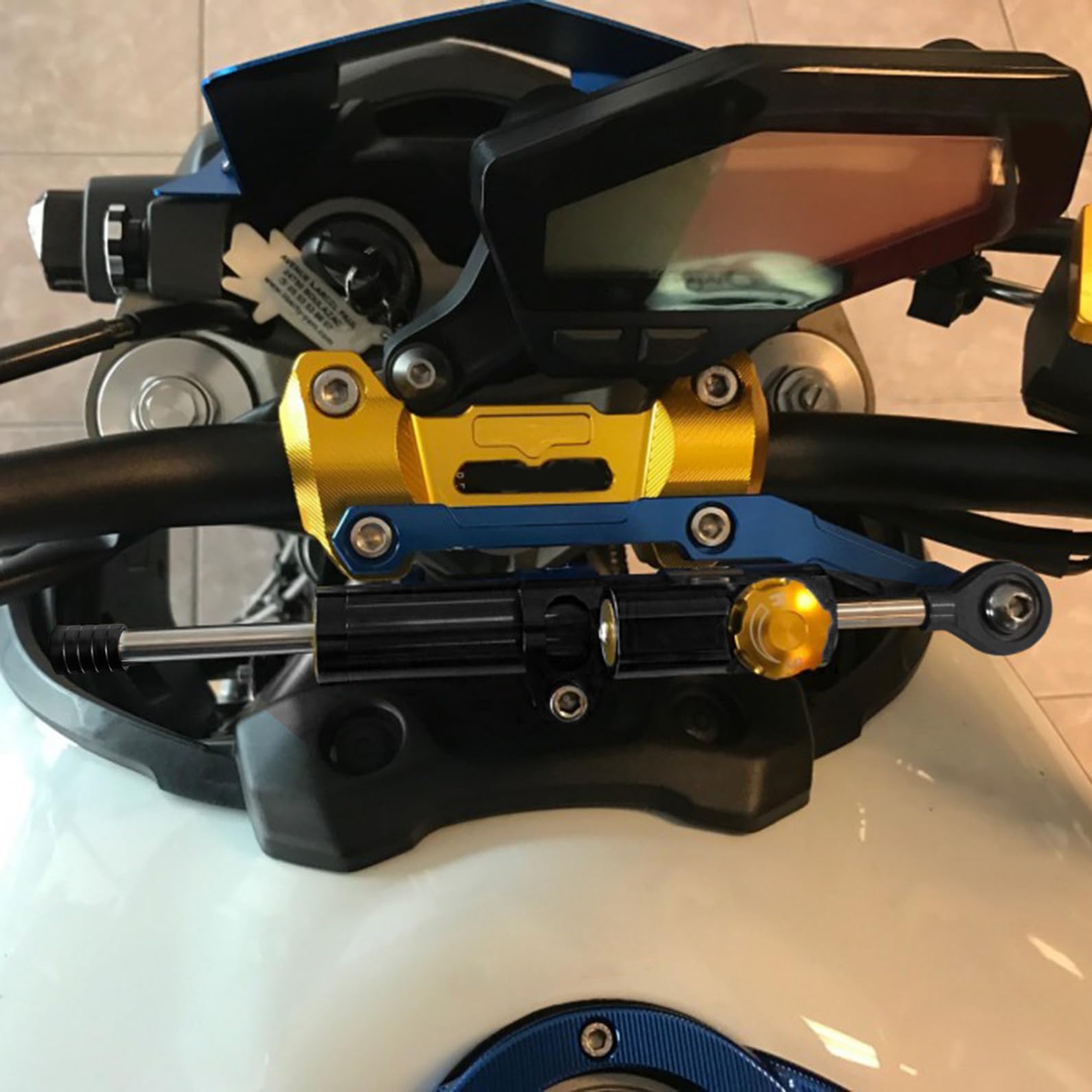 OUNONA Amortisseur De Direction Directionnel Pour Moto Outil Pratique Et Résistant à Usure