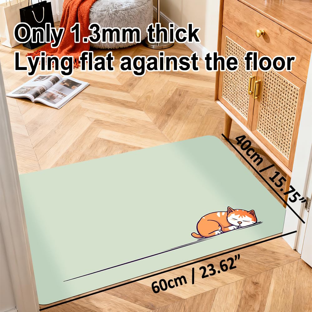 Zerbino antibatterico a 60 strati, strappabile, in polietilene, adesivo, non lavabile, per animali domestici, interni, cucina, porta anteriore e posteriore (40 x 60 cm)