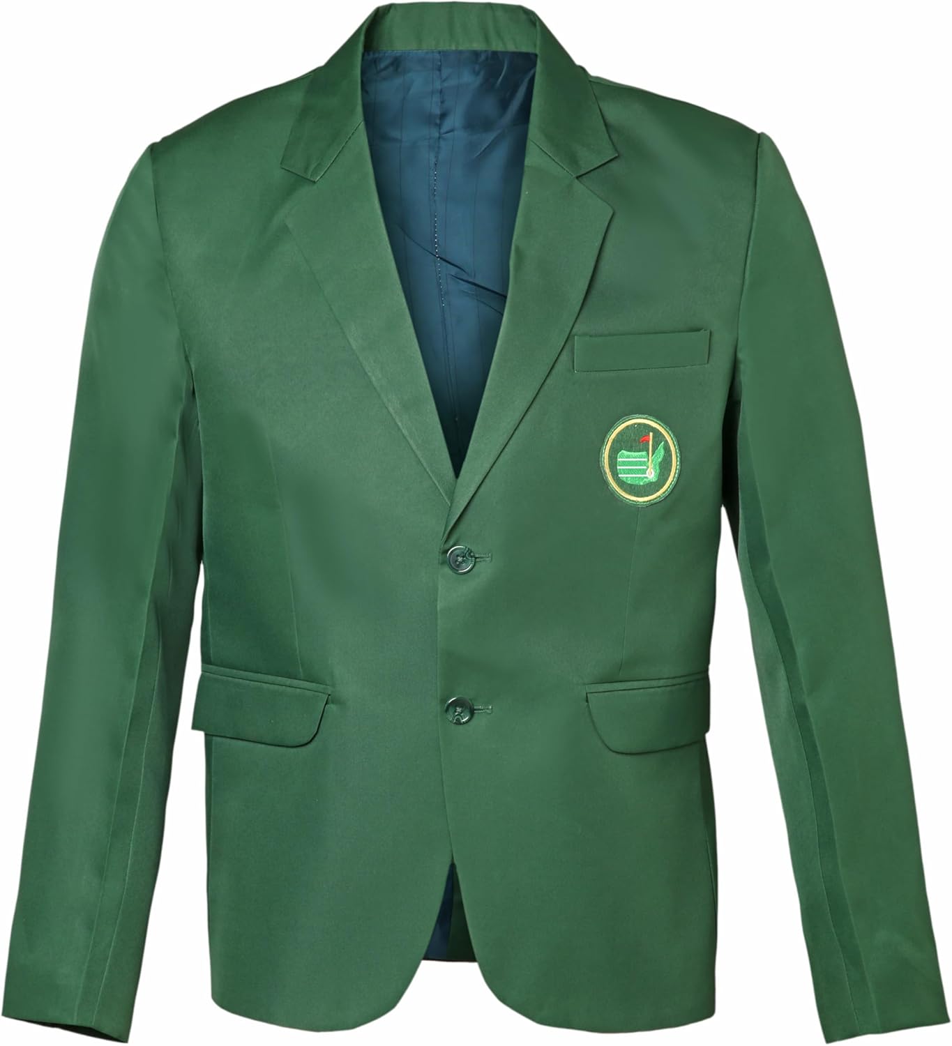 Mens Green Casual Slim Fit Coat 2 Button Blazer Business Sport Coat