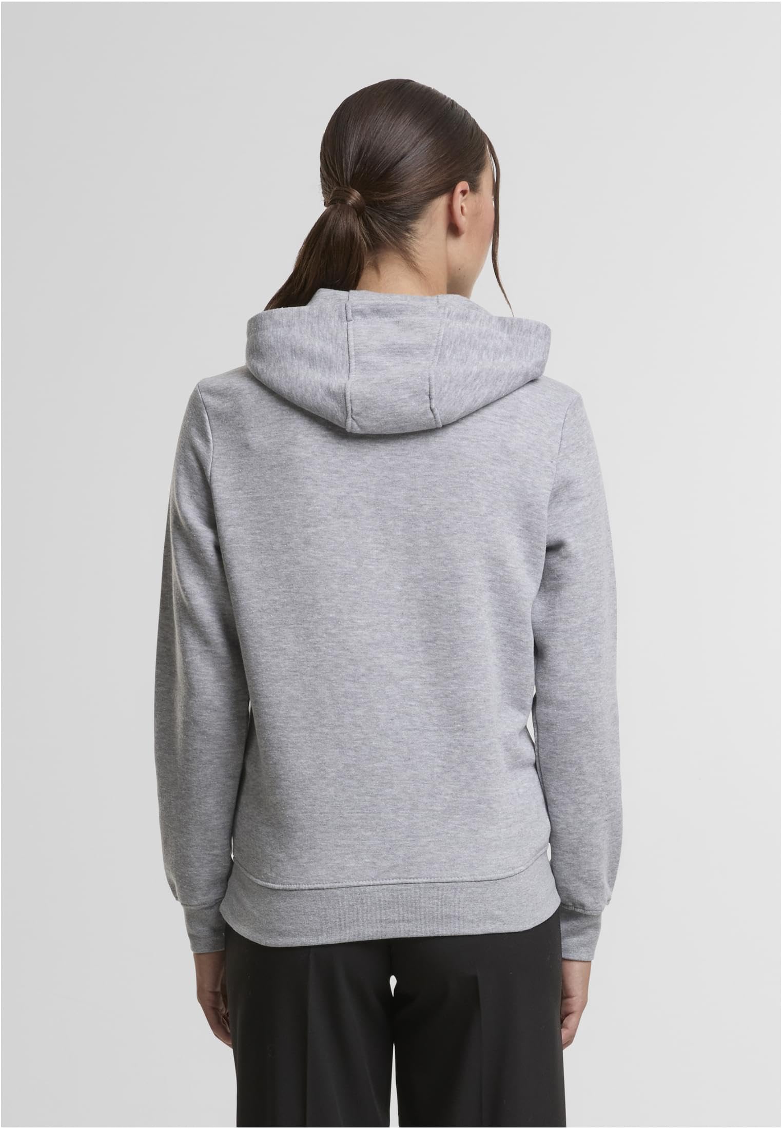 Urban Classics Damska bluza z kapturem Basic Essential – luźna bluza z kapturem o regularnym kroju z kieszenią typu kangurka – wygodna bluza z kapturem na co dzień, w czasie wolnym i na ulicę