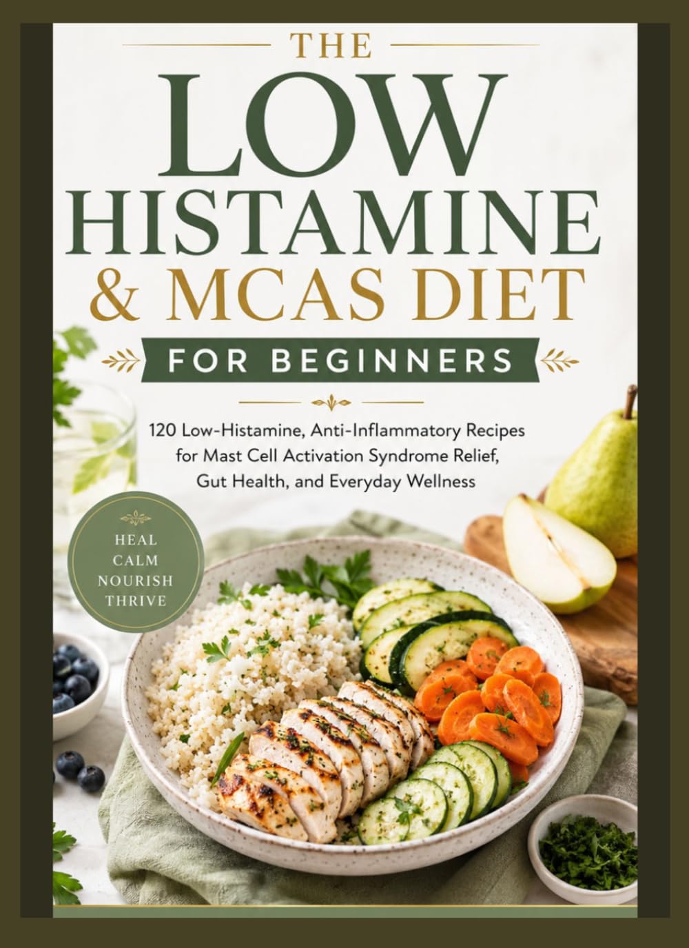THE LOW HISTAMINE & MCAS DIET FOR BEGINNERS: 120 Low-Histamine, Anti-Inflammatory Recipes for Mast Cell Activation Syndrom
