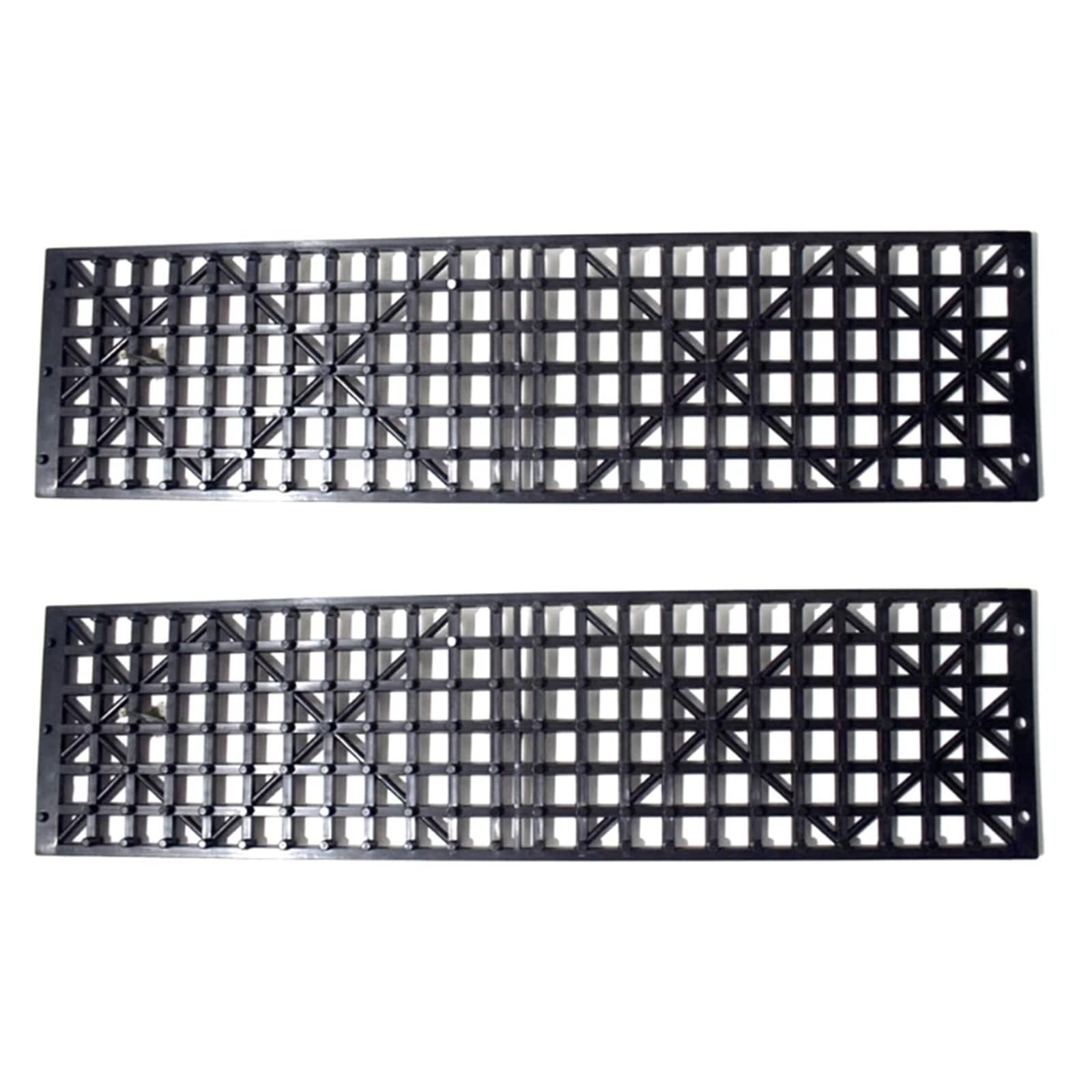 2 pezzi tappetino for trazione pneumatici pista di recupero dispositivo emergenza portatile neve ghiaccio fango sabbia blocchi antiscivolo for veicoli camion auto Per Sabbia/Fango/Neve Fuoristrada