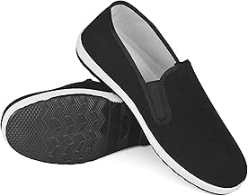 Tai Chi Shoes Fit for Kung Fu and Martial Arts, Light, Soft, and Breathable Suitable for Indoor/Outdoor Activities, Anti-Slip for Car Driving and Fishing, Black