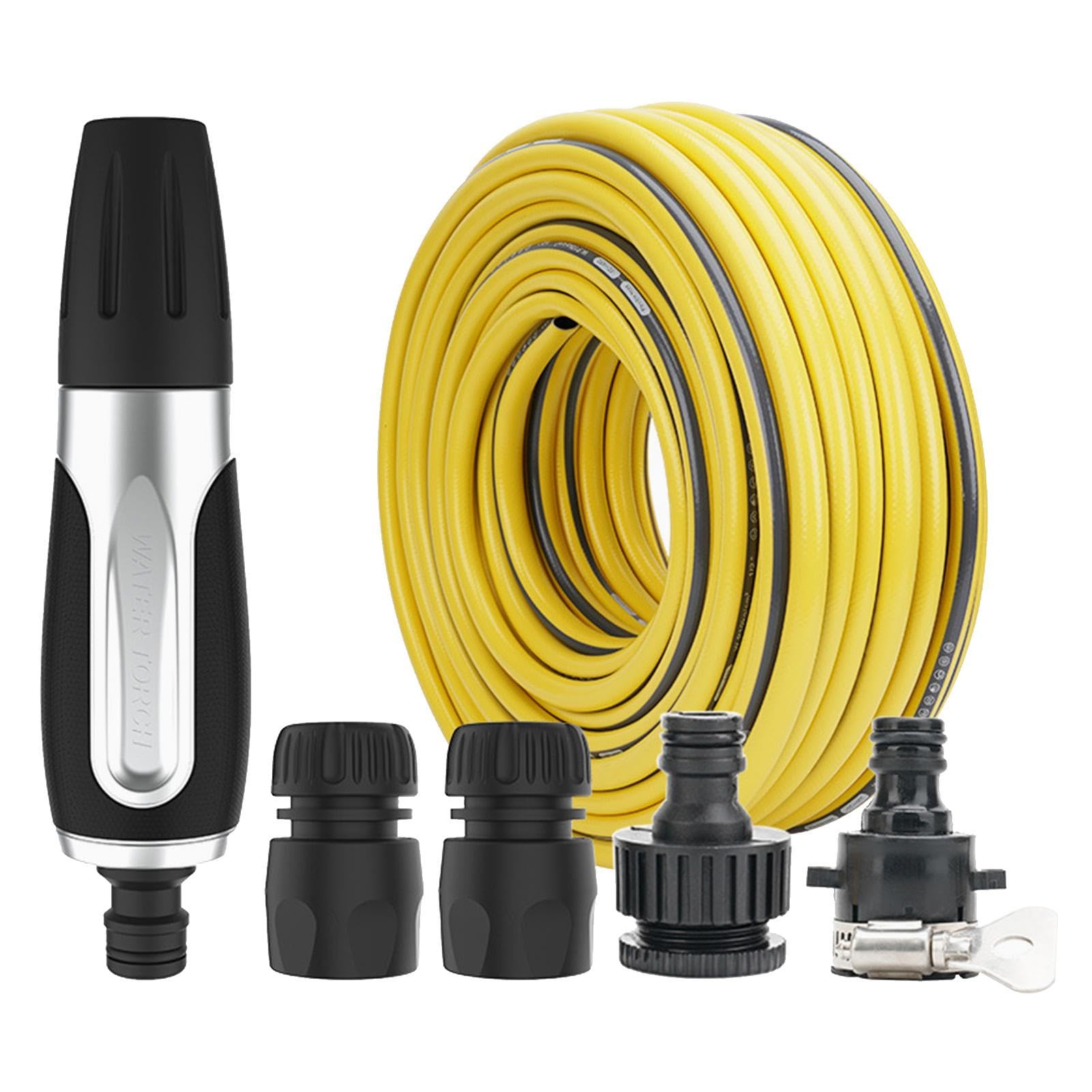 Tuyau d'eau pour l'arrosage du jardin et le lavage complet de la voiture familiale
