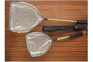 Aftco NET2410GLD 10" Bait Net with 24" Gold Handle: A Seafaring Essential for Anglers