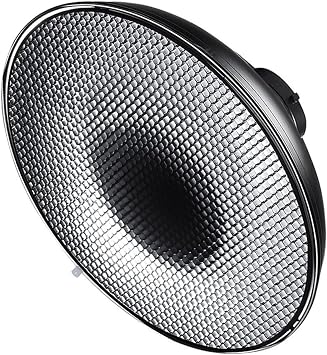 Godox 16.5inch/42cm White Beauty Dish Bowens Mount Reflector w/Honeycomb,White Diffuser and Carry Bag, Light Modifier for Bowens Mount Monolight for Godox SK400II, AD600Pro, AD600BM, MS300