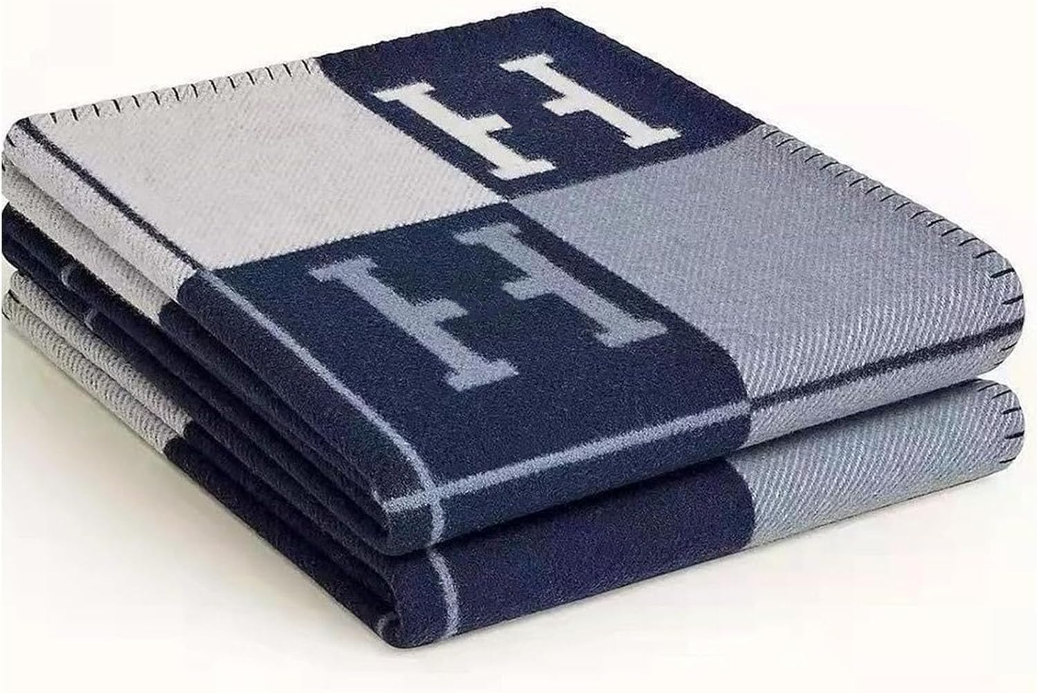 HXY Blanket Soft Fleece Throw Blanket: Soft Warm Portable Shawl Plush Throw Blanket Decorative Sofa Blankets for Home Decoration Leisure and Daily Use Comfortable Blanket Suitable Living Roo (Cyan)